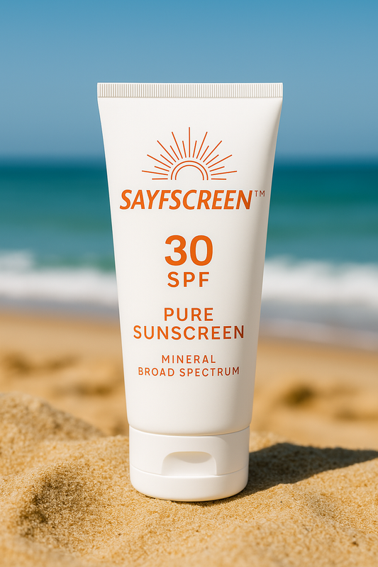 SayfScreen Sunscreen Pure Mineral Lotion 30 SPF