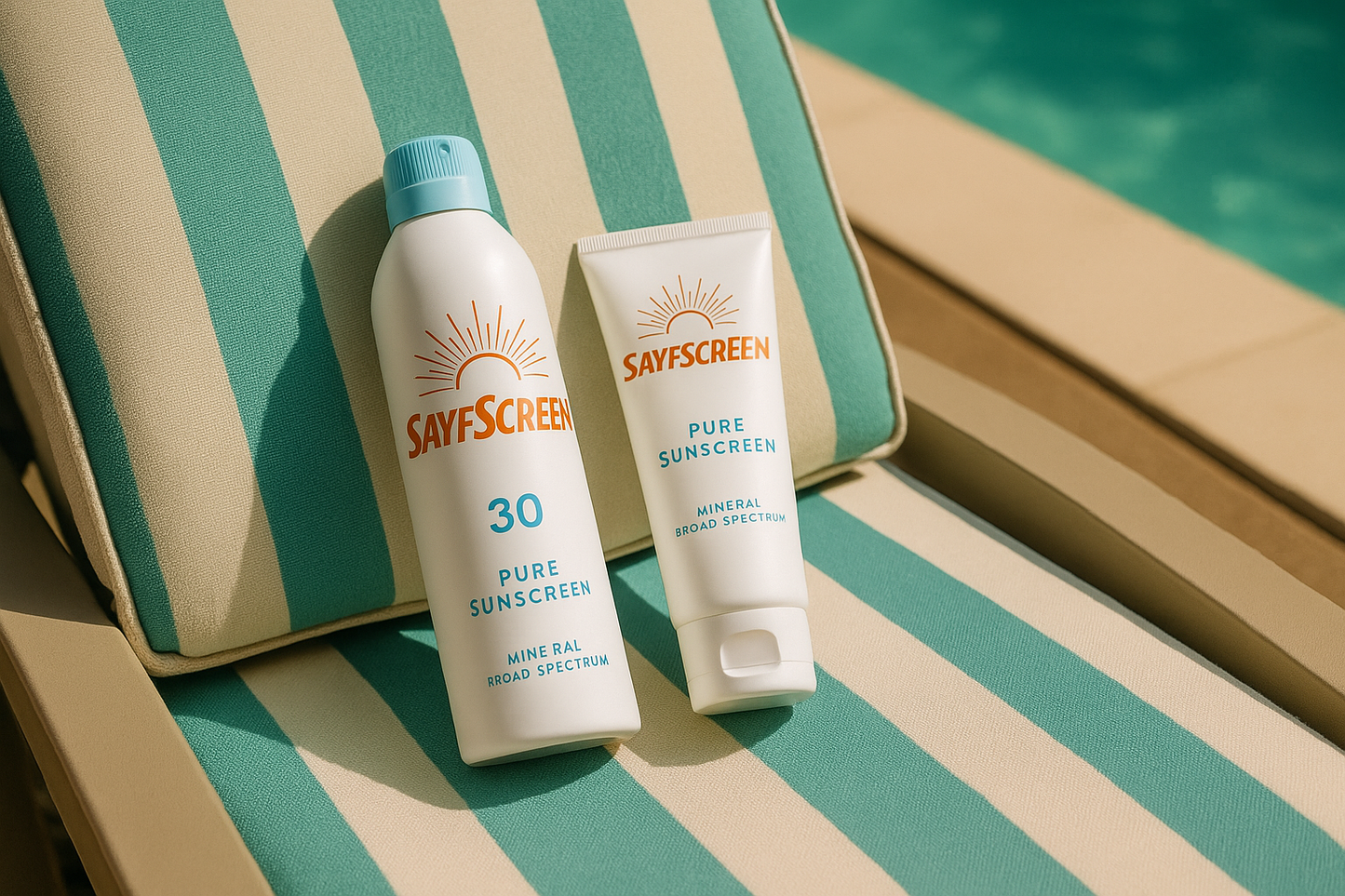 SayfScreen Mineral Sunscreen Spray 30 SPF