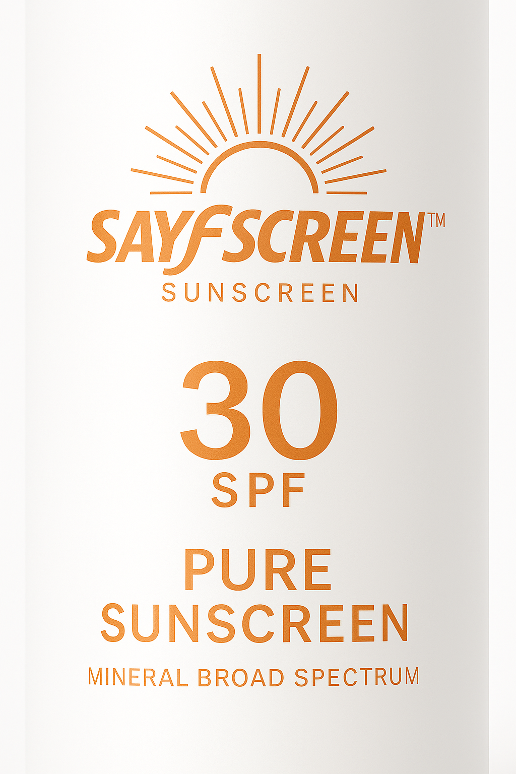 SayfScreen Mineral Sunscreen Spray 30 SPF
