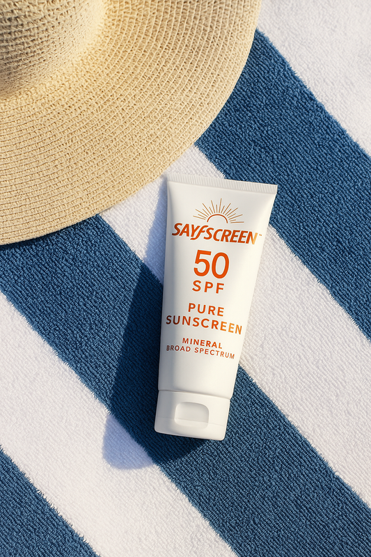 SayfScreen Sunscreen Pure Mineral Lotion 50 SPF
