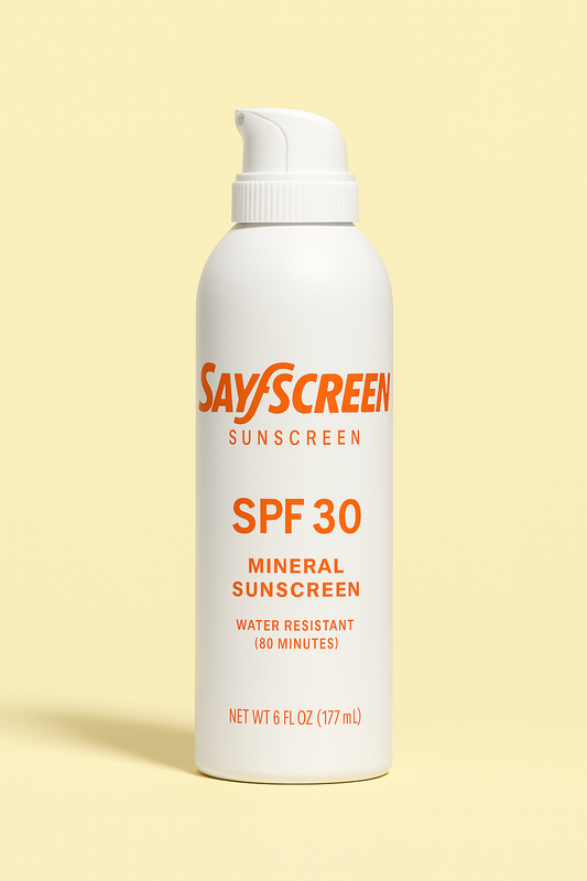 SayfScreen Mineral Sunscreen Spray 30 SPF