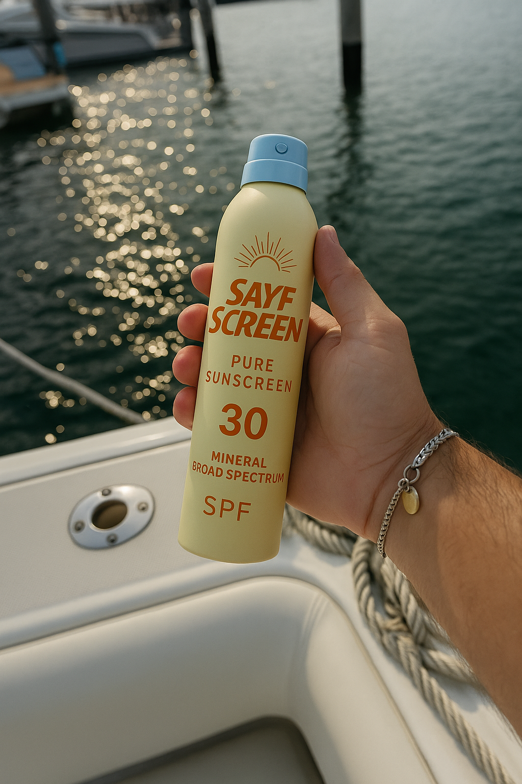SayfScreen Mineral Sunscreen Spray 30 SPF